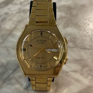 Vintage La Cloche 17 Jewels Brain Matic automatic water resistant watch